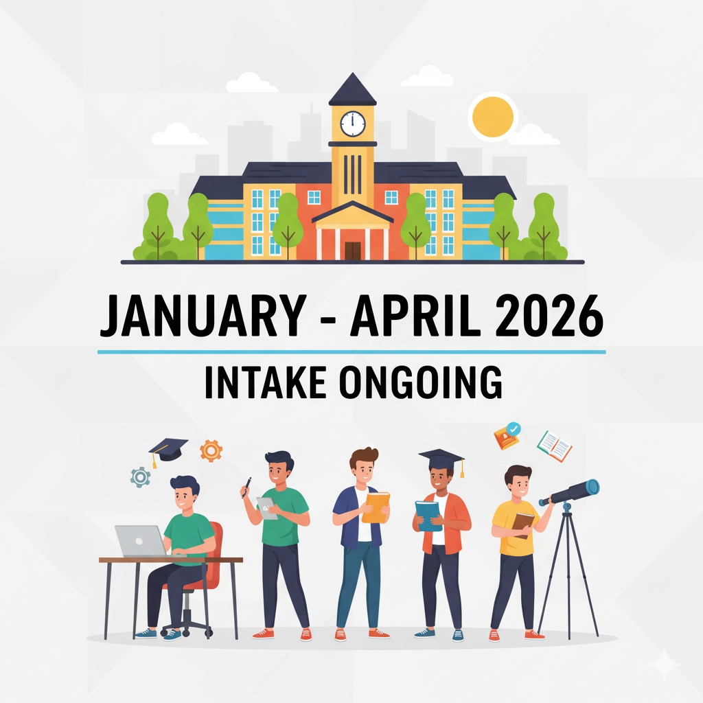 January–April 2026 Intake