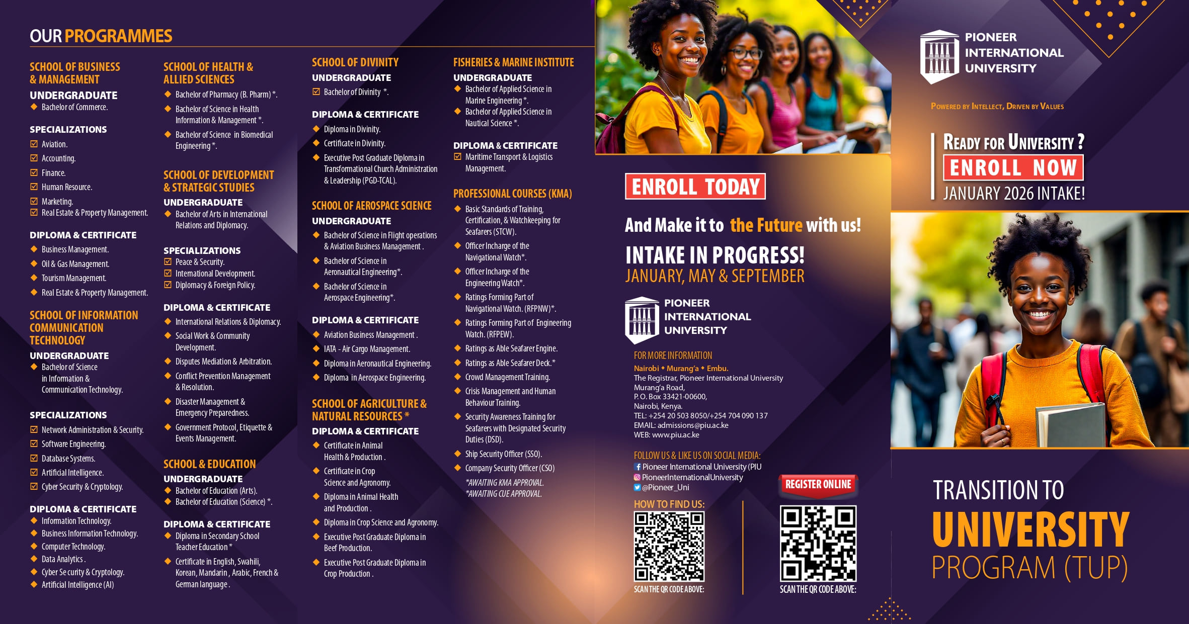 Don't Just Start University—Conquer It: The PIU Transition  To University Guide